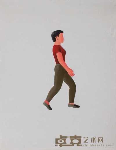季大纯 行走的人 150×108.5cm